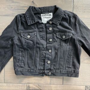 Garage Cropped Denim Jacket